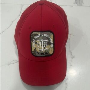 Patagonia Great Pacific‎ Iron Works Red Cap.